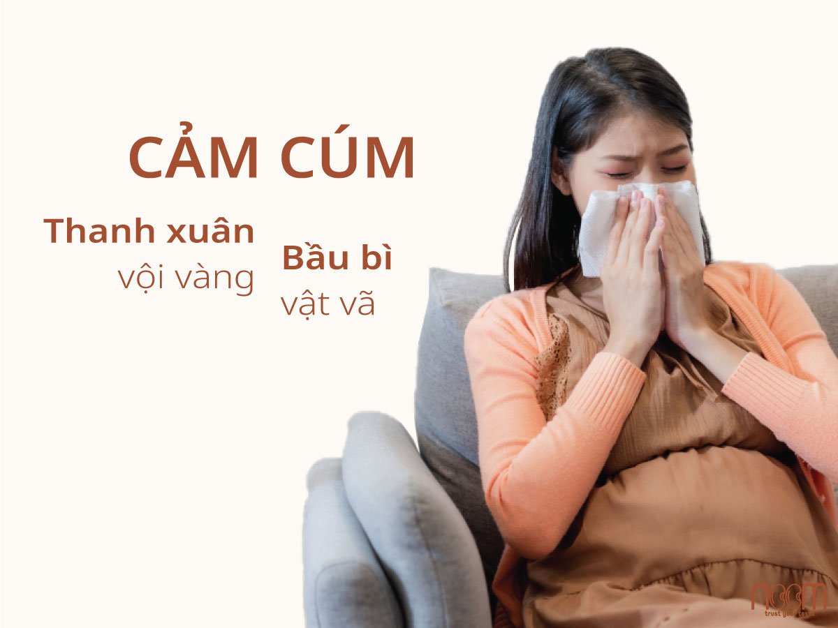 cảm cúm bà bầu