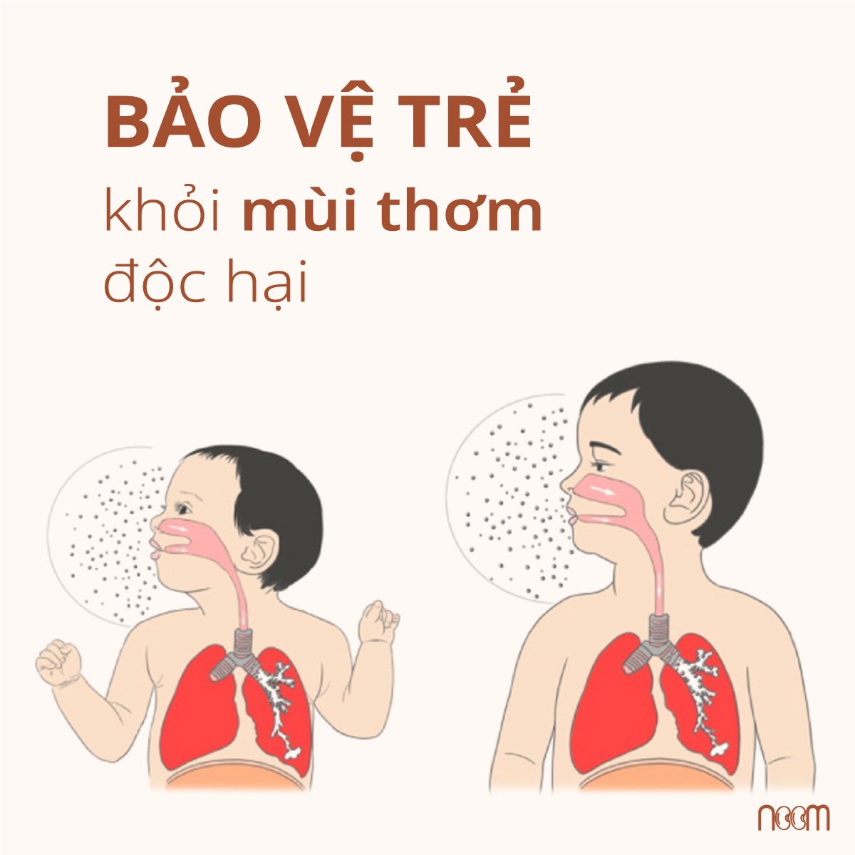 tac hai mui huong nuoc giat cho tre so sinh 1
