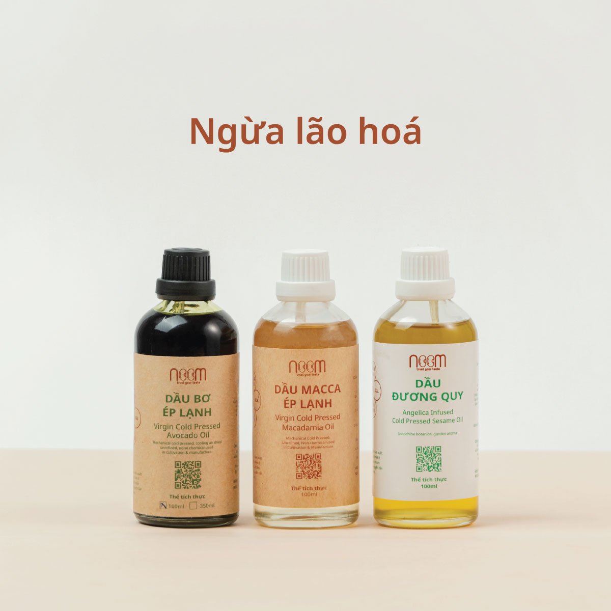 Dầu ngăn ngừa tình trạng lão hoá da