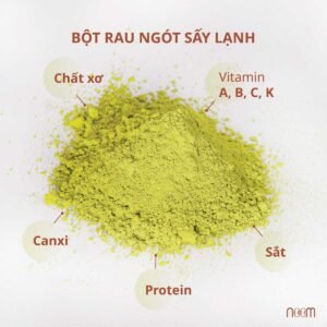 cách dùng bột rau ngót