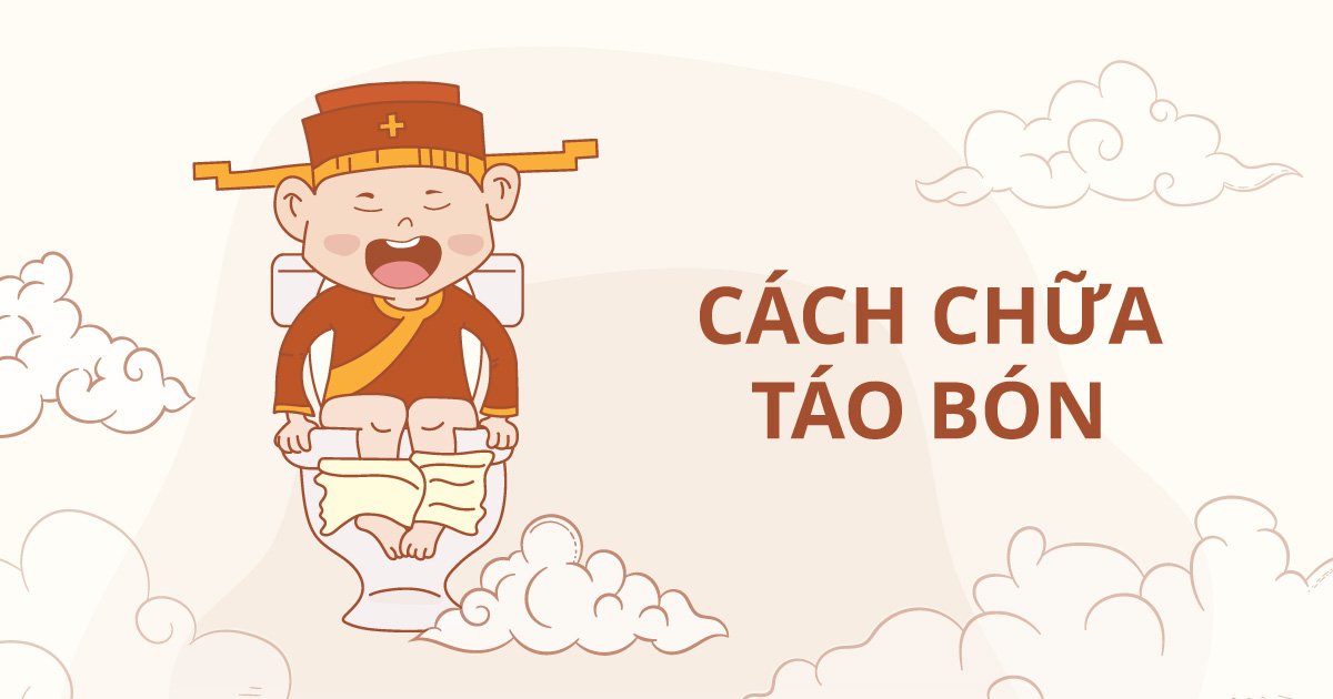 cách trị táo bón