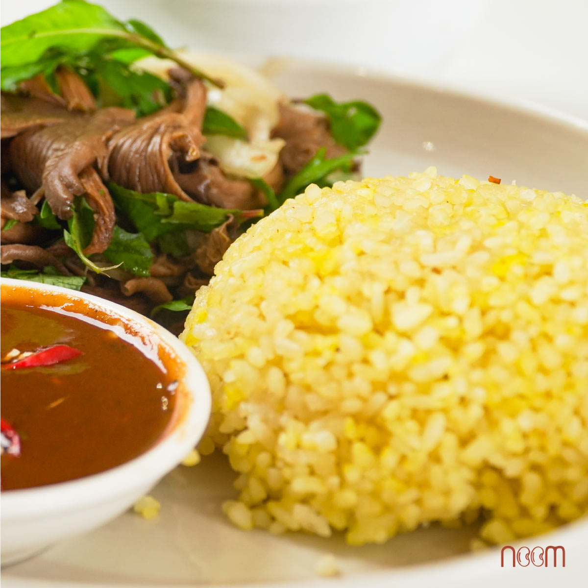 cơm gà chay