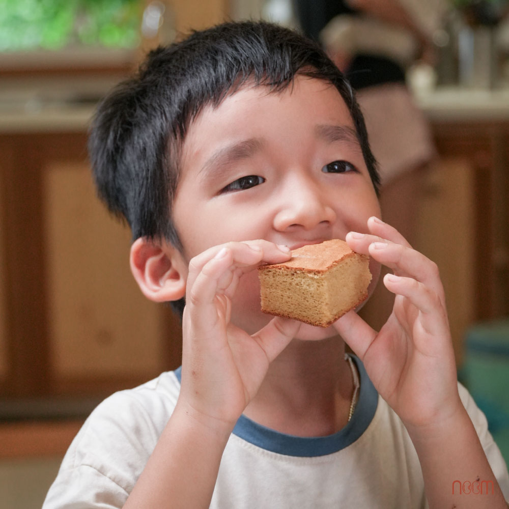 cách làm bánh bông lan bột gạo