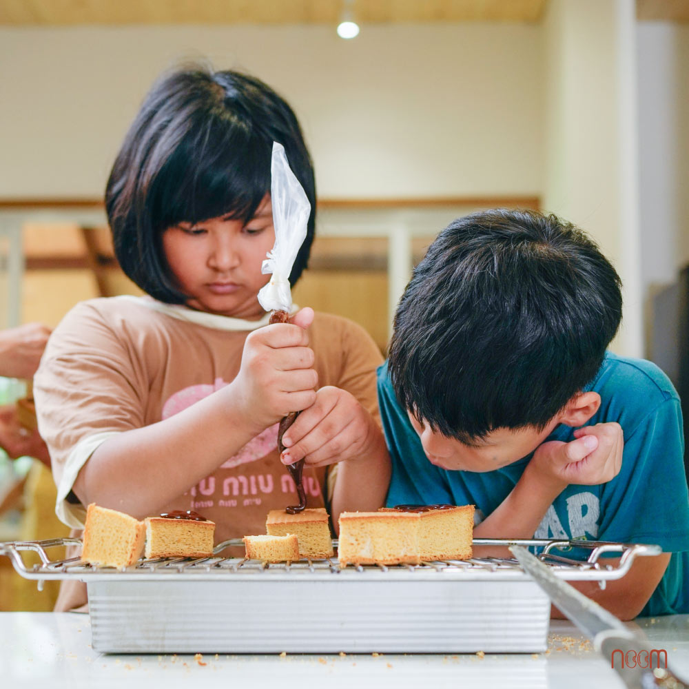 cách làm bánh bông lan bột gạo
