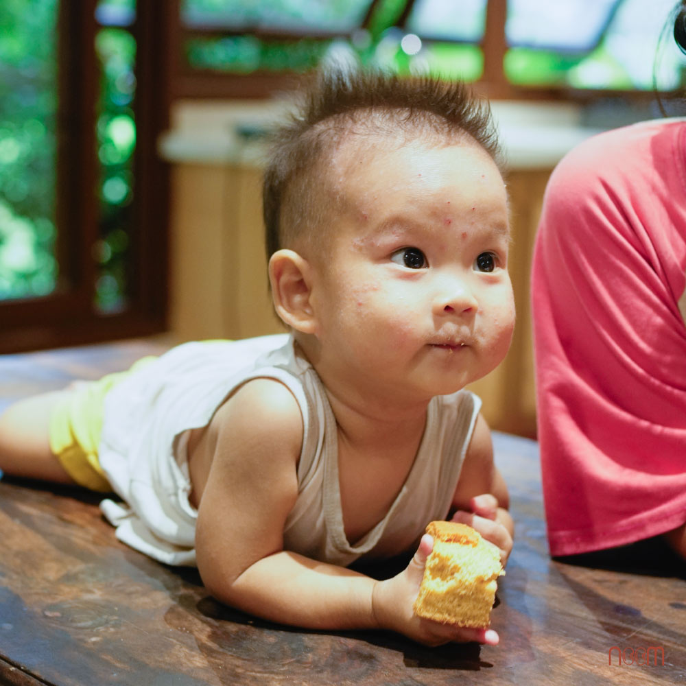 cách làm bánh bông lan bột gạo