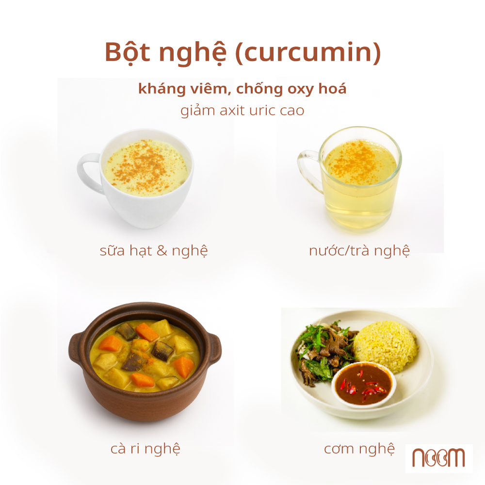 bệnh gout nên ăn gì