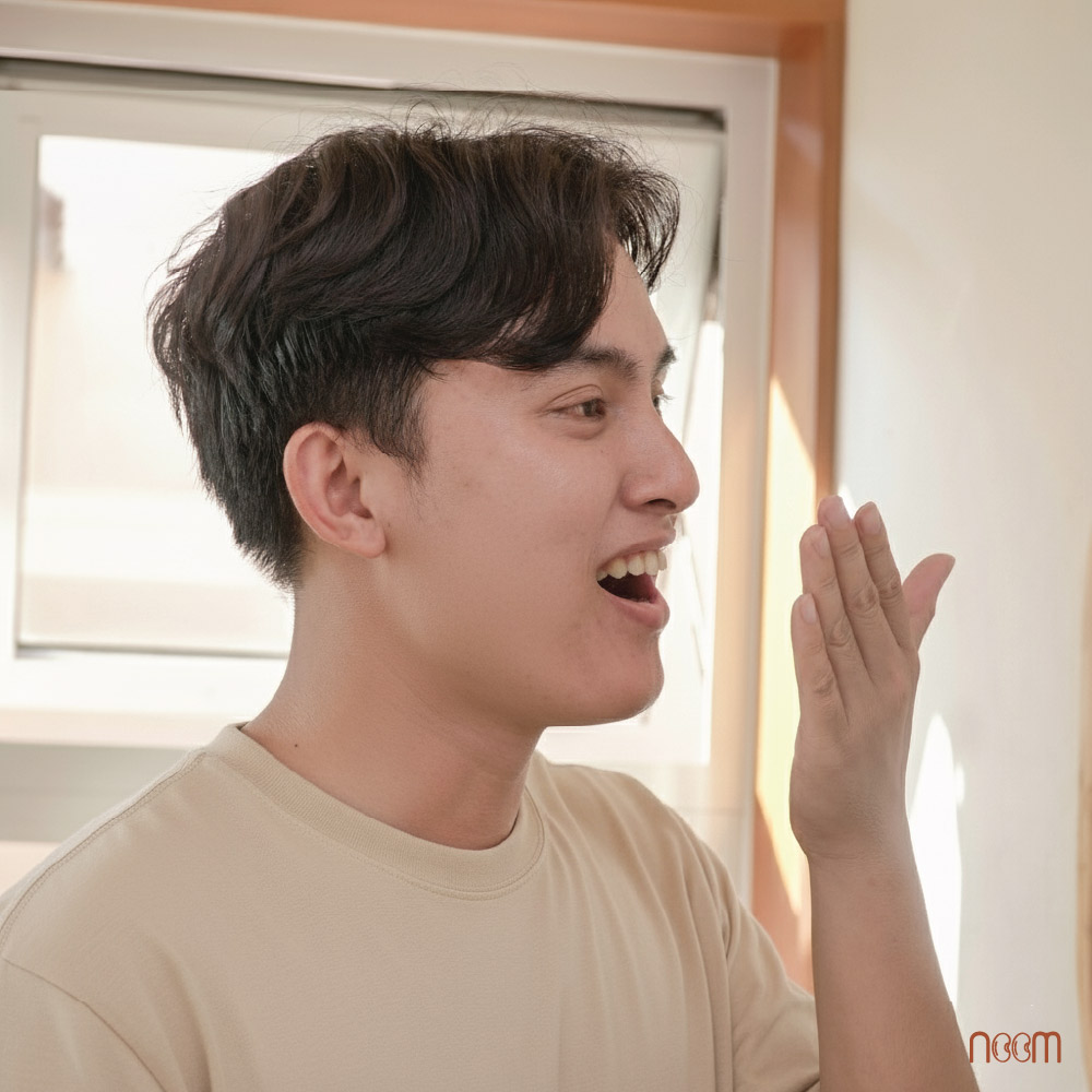 súc miệng bằng dầu dừa