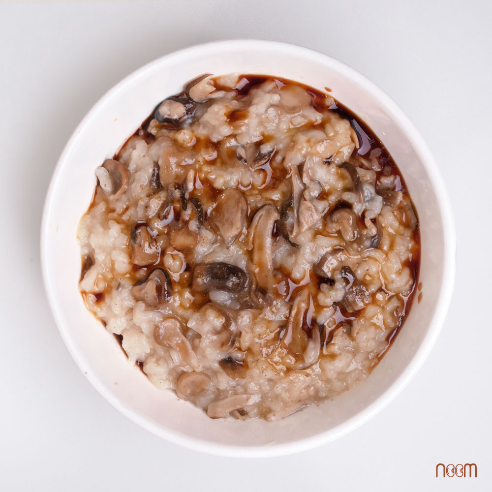 cháo nấm