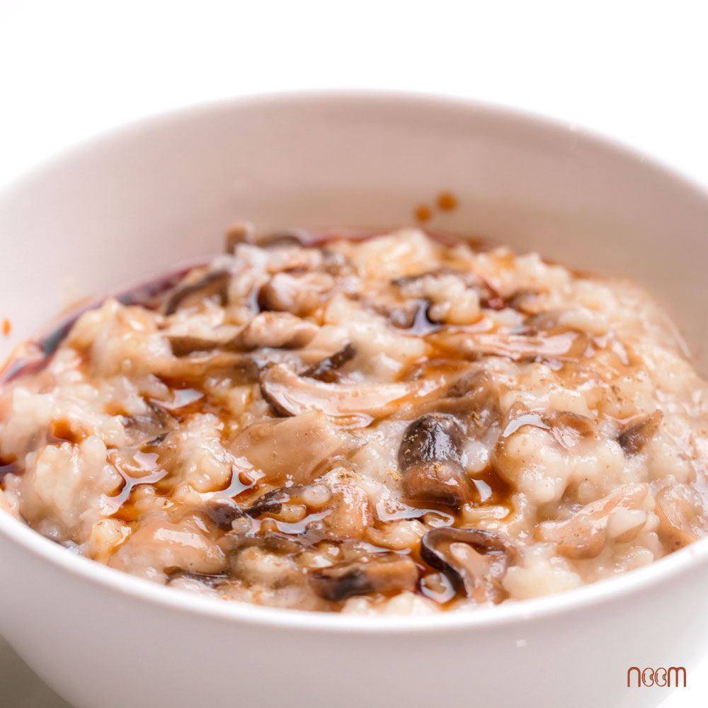 cháo nấm